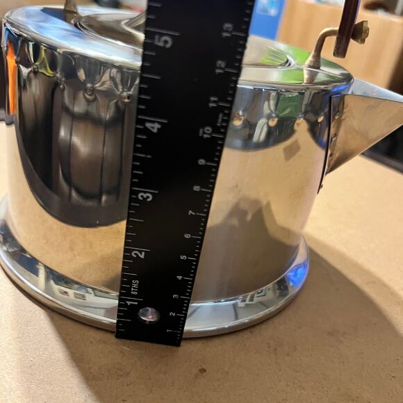 Bodum Ottoni Kettle No. 5020 Vtg 1980s Carsten Jorgensen Design 90’s wood handle - Picture 8 of 12